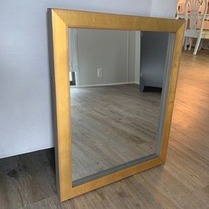 NEW Rustic Gold Modern Mirror